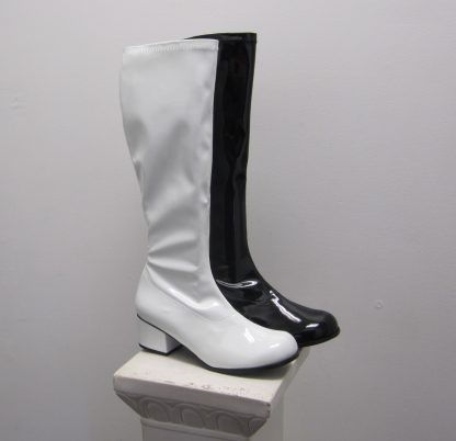 GGoGo Boots Black and White