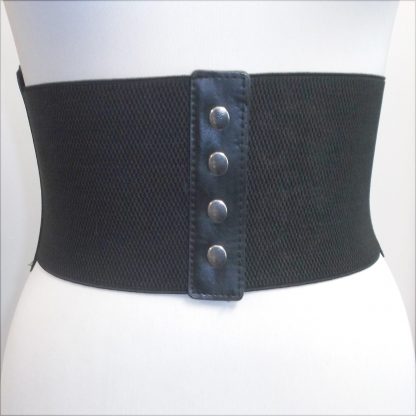 Very Very Wide Cinch Belt with snaps