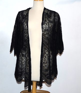 Black Lace Cover Up