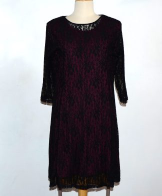 Black Laced Party Dress